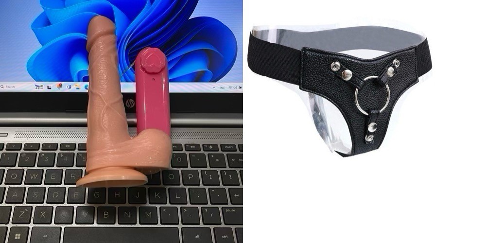 Bộ dương đai đeo có bừu rung kích thích 2