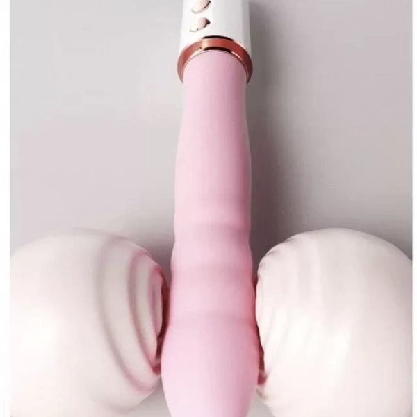 Que rung thụt nắp đậy tai thỏ siêu kích thích 4