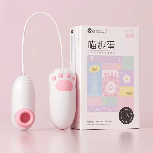 Trứng rung hút hình đệm thịt mèo dễ thương siêu kích thích điều khiển qua APP