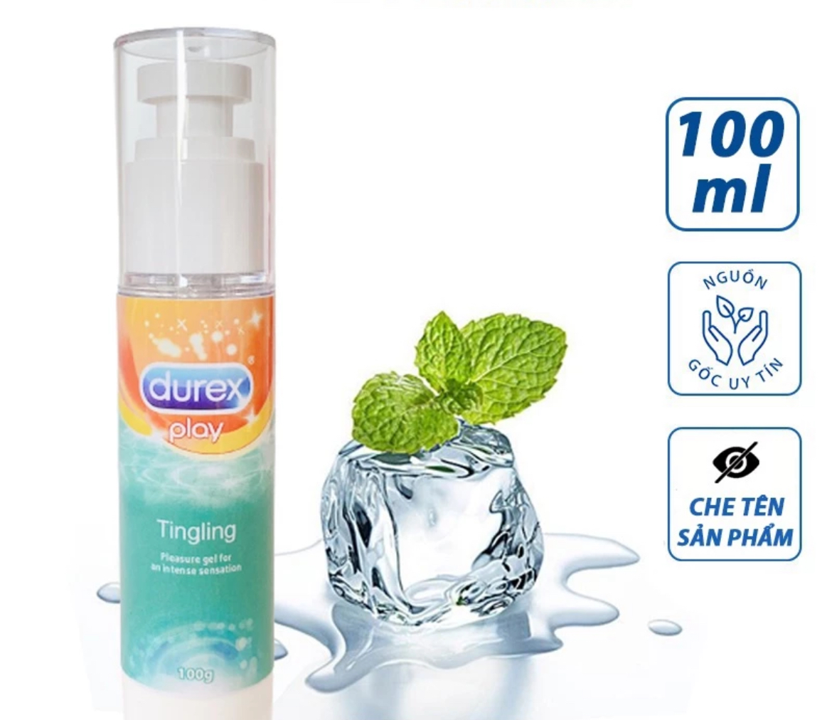 Gel bôi trơn bạc hà Durex play Tingling 100ml 1