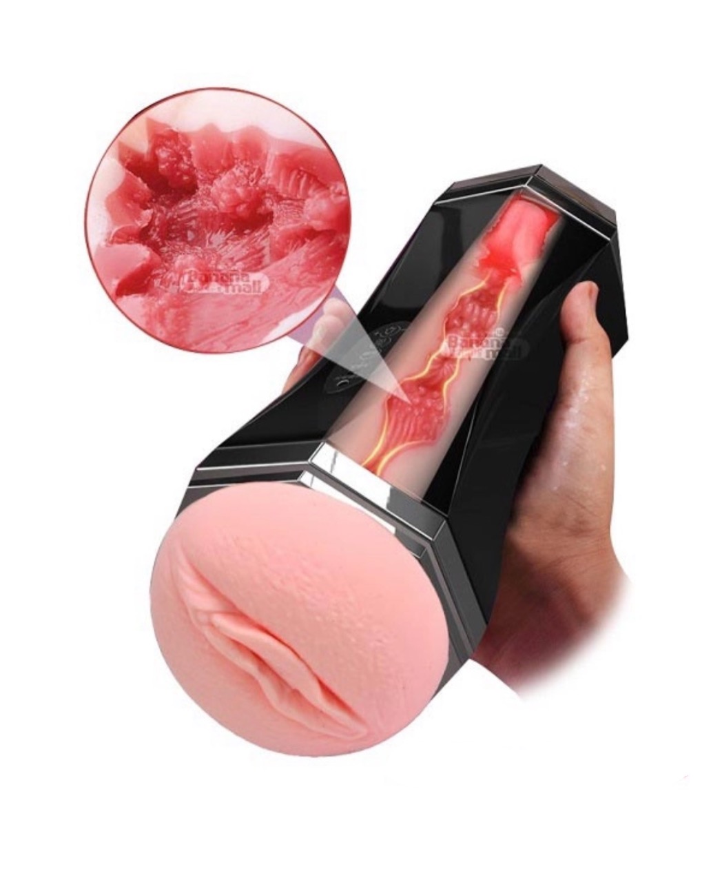 Âm đạo giả 2 đầu Luba rung rên tự động 8