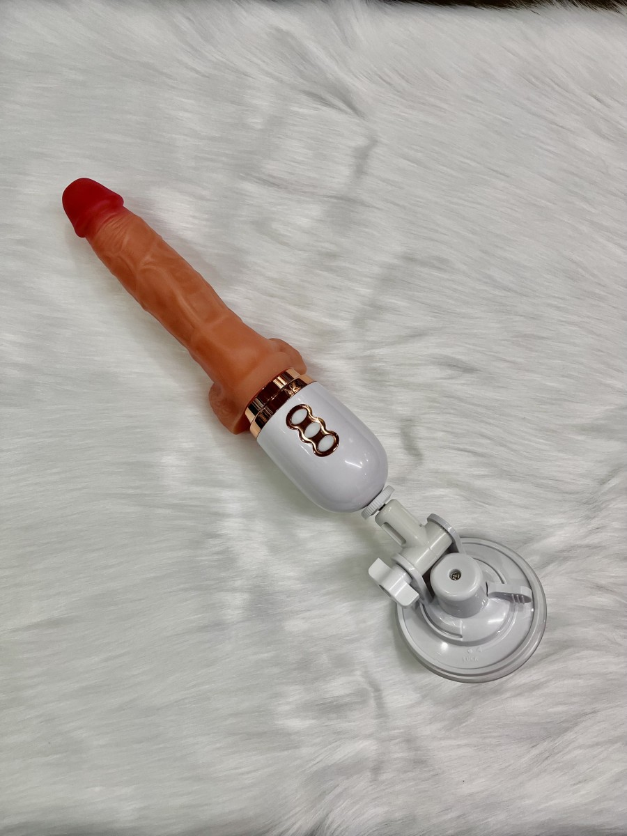 Dương đa năng rung thụt nhiều chế độ phát nhiệt điều khiển từ xa 3