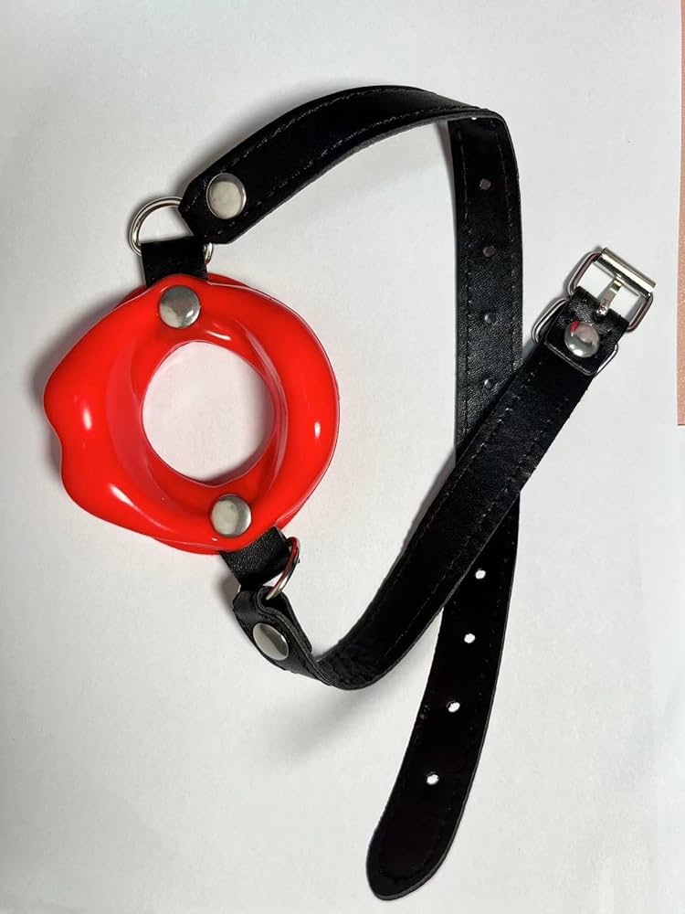 Dụng cụ bạo dâm khóa miệng bú cu cao cấp tăng hưng phấn 2