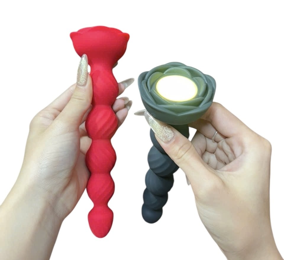 Kích hậu hoa hồng rung 10 chế độ có điều khiển từ xa 3