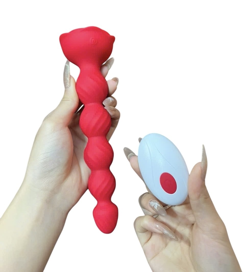 Kích hậu hoa hồng rung 10 chế độ có điều khiển từ xa 7
