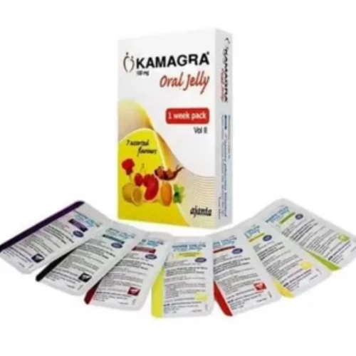 Thạch cường D Kamagra 100mg Oral Jelly VOL II 7 gói