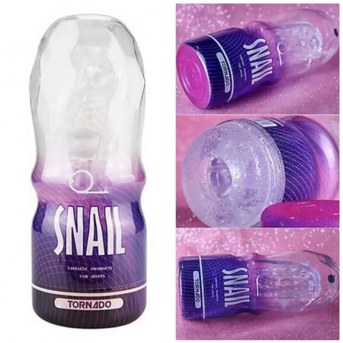 Âm đạo giả cốc SNAIL Cup Trong Suốt